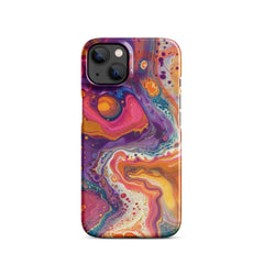 Rainbow Swirling Snap case for iPhone