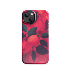 Red Fucsia Snap case for iPhone
