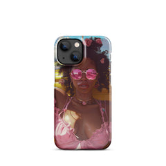 Black Girl Fashionista Snap case for iPhone