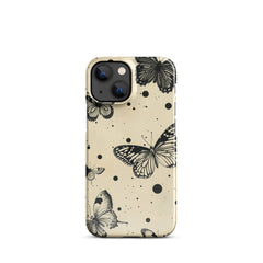 Vinatge Butterflies Snap case for iPhone