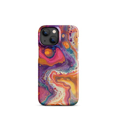 Rainbow Swirling Snap case for iPhone