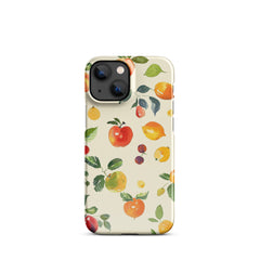 watercolor Fruits Snap case for iPhone