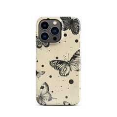 Vinatge Butterflies Snap case for iPhone