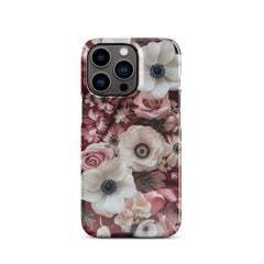 Floral Print Snap case for iPhone