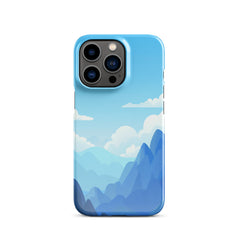 Blue Mountain Snap case for iPhone