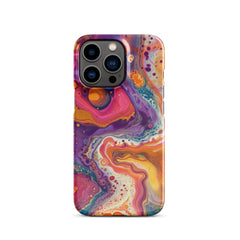 Rainbow Swirling Snap case for iPhone