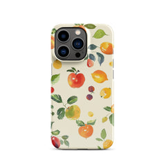 watercolor Fruits Snap case for iPhone