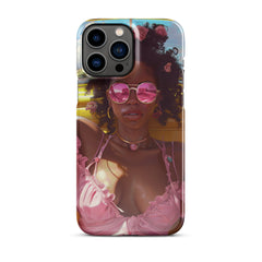 Black Girl Fashionista Snap case for iPhone