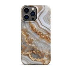 White Gold Snap case for iPhone