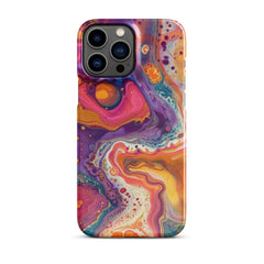 Rainbow Swirling Snap case for iPhone