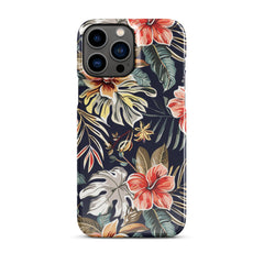 Tropical Floral Snap case for iPhone
