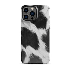 Cow Pattern Snap case for iPhone