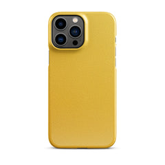 Yellow Snap case for iPhone