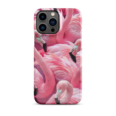 Pnk Flamingo Snap case for iPhone