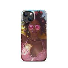 Black Girl Fashionista Snap case for iPhone