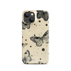 Vinatge Butterflies Snap case for iPhone