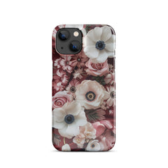 Floral Print Snap case for iPhone