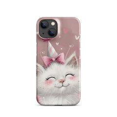 Cute Cat Snap case for iPhone