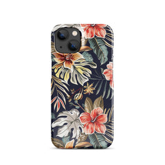 Tropical Floral Snap case for iPhone