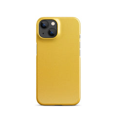 Yellow Snap case for iPhone