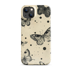 Vinatge Butterflies Snap case for iPhone