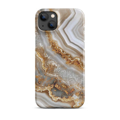 White Gold Snap case for iPhone