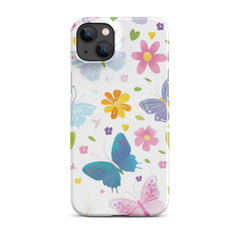 Cute Buterflies Snap case for iPhone