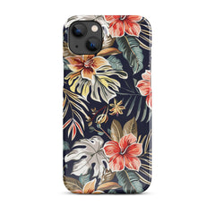 Tropical Floral Snap case for iPhone