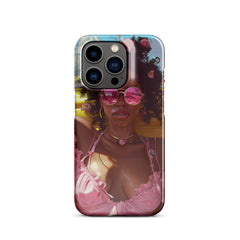 Black Girl Fashionista Snap case for iPhone