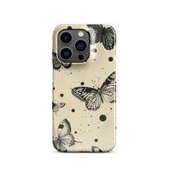 Vinatge Butterflies Snap case for iPhone
