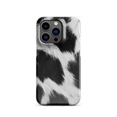Cow Pattern Snap case for iPhone
