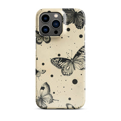 Vinatge Butterflies Snap case for iPhone