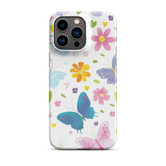Cute Buterflies Snap case for iPhone
