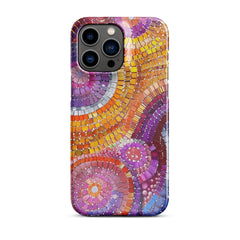 Art Circles Snap case for iPhone