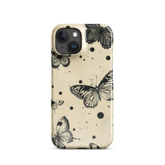 Vinatge Butterflies Snap case for iPhone