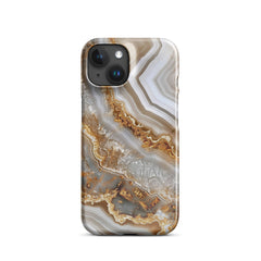 White Gold Snap case for iPhone