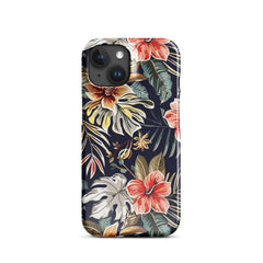 Tropical Floral Snap case for iPhone
