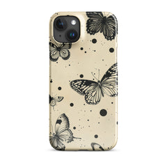 Vinatge Butterflies Snap case for iPhone