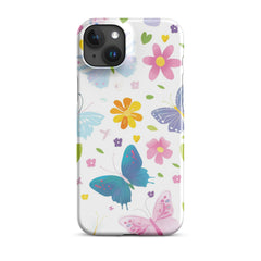 Cute Buterflies Snap case for iPhone