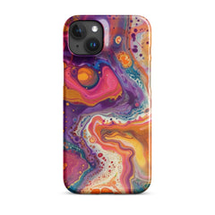 Rainbow Swirling Snap case for iPhone