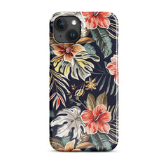Tropical Floral Snap case for iPhone