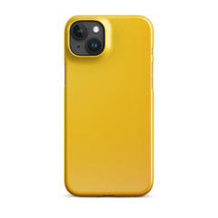 Yellow Snap case for iPhone