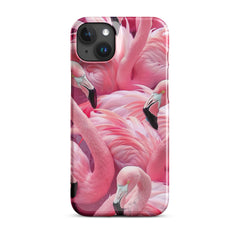 Pnk Flamingo Snap case for iPhone