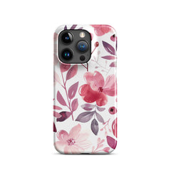 Lilac Tones Snap case for iPhone