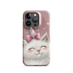 Cute Cat Snap case for iPhone
