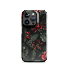 Dark Floral Snap case for iPhone