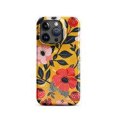 Floral 3 Snap case for iPhone
