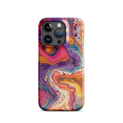 Rainbow Swirling Snap case for iPhone
