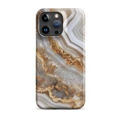 White Gold Snap case for iPhone