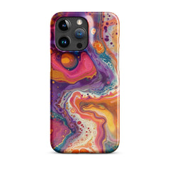 Rainbow Swirling Snap case for iPhone